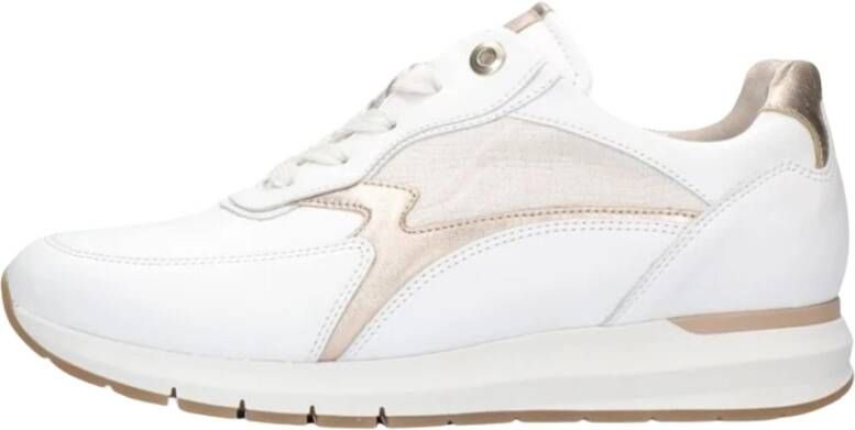 Gabor Witte Lage Comfort Sneakers White Dames