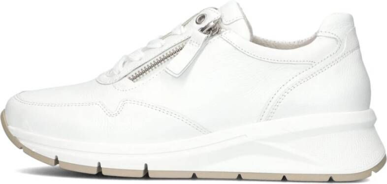 GABOR Lage Sneakers Dames 587 Maat: 36 Materiaal: Leer Kleur: Wit - Foto 10
