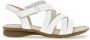 Gabor Witte Leren Comfort Sandalen White Dames - Thumbnail 2