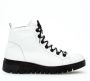 Gabor Witte leren hoge sneakers White Dames - Thumbnail 2