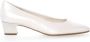 Gabor Witte Leren Klassieke Comfortabele Hakken White Dames - Thumbnail 2