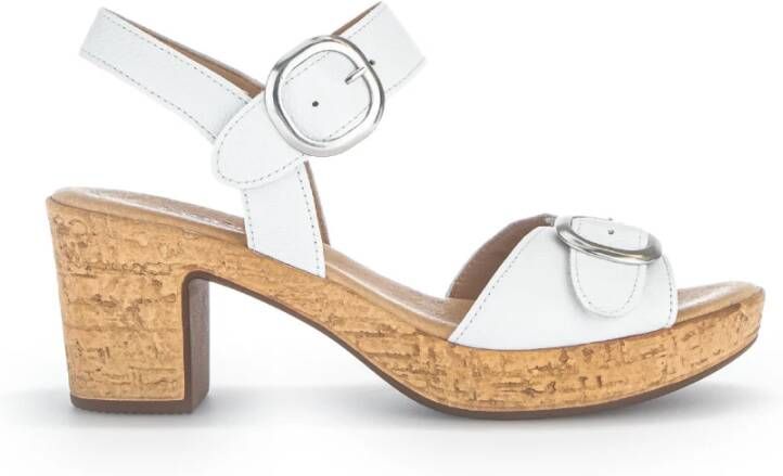 Gabor Sandaaltjes zomerschoen sandaal blokhak met hoogwaardige uitrusting - Foto 4