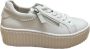 Gabor dames leren plateausneaker wit - Thumbnail 2