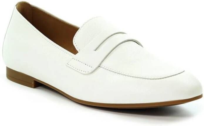 Gabor Witte Loafers White Dames