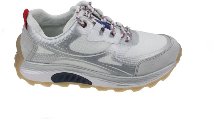 Gabor Zilver Witte Walking Sneaker Rollingsoft Gray Dames