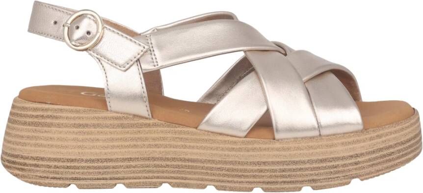 Gabor 42.872.82 dames sandaal zilver