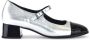 Gabor Zilveren zwarte leren combinatie pumps Multicolor Dames - Thumbnail 1