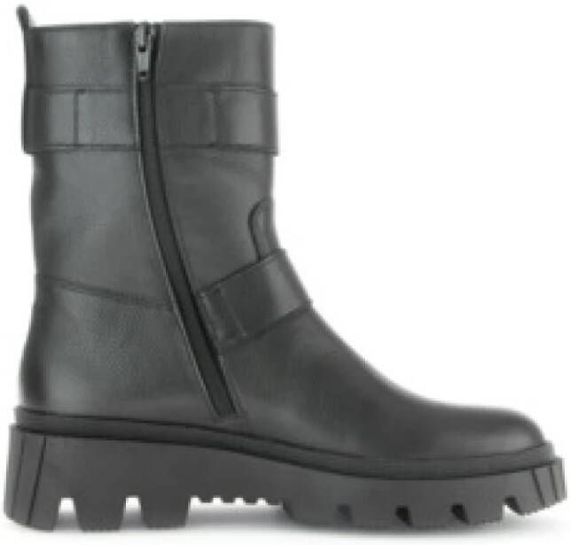 Gabor Zwarte Biker Boots voor dames