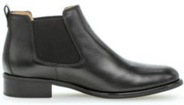 Gabor Zwarte Chelsea Boots voor vrouwen