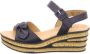 Gabor Zwarte dames sleehak sandalen - Thumbnail 1