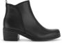 Gabor Enkellaarzen Dames Booties Comfortabele Pasvorm Black Dames - Thumbnail 2