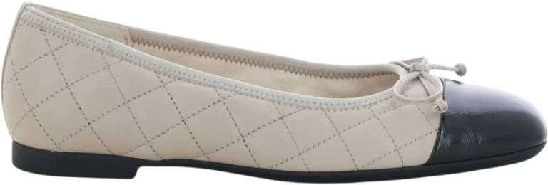 Gabor Zwarte Damesschoenen Beige Dames