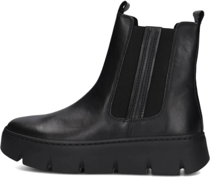Gabor Zwarte Enkelboots Stijlvol en Comfortabel