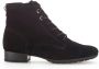 Gabor Elegante suède enkellaars zwart Black Dames - Thumbnail 9