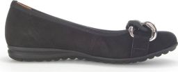 Gabor Zwarte Gesloten Ballerina's Dames Schoenen Black