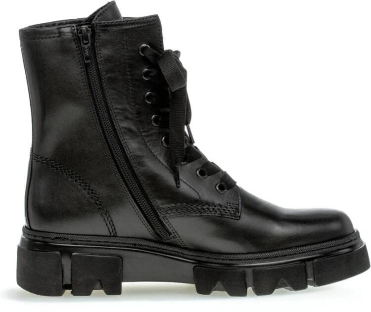 Gabor Zwarte Gesloten Booties Black Dames