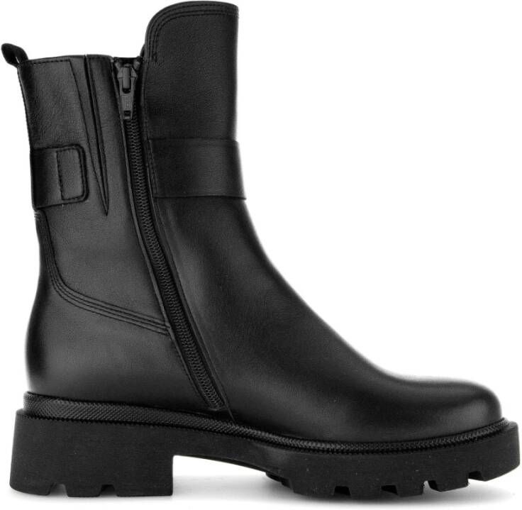 Gabor Zwarte Gesloten Booties Black Dames