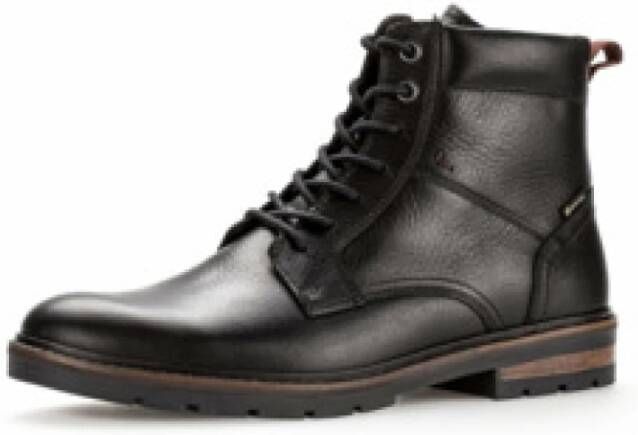 Gabor Zwarte heren veterschoenen