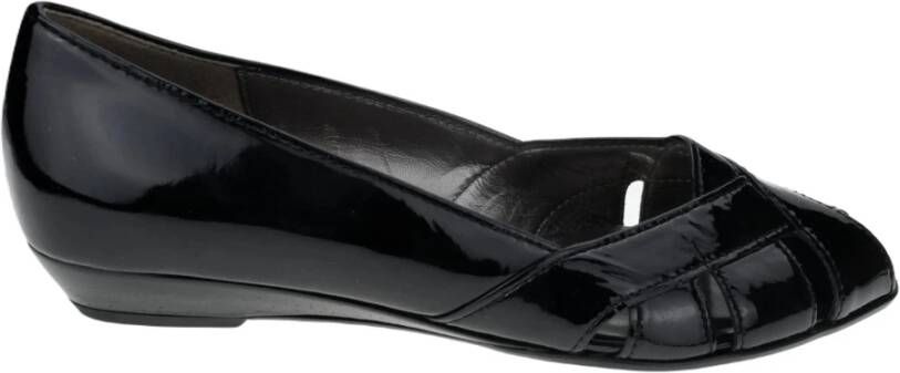 Gabor Zwarte lakleren Ballerina Black Dames - Foto 2