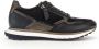 Gabor Zwarte Leren Casual Sports Sneakers Multicolor Dames - Thumbnail 7