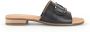 Gabor Slippers Rhodos blokhak zomerschoen slippers met sieraandeel - Thumbnail 2