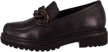Gabor Zwarte leren pumps