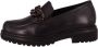 Gabor Stijlvolle zwarte leren loafers met uitneembaar voetbed Black Dames - Thumbnail 3