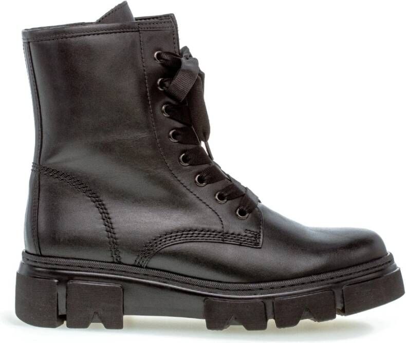 Gabor Zwarte gesloten booties voor vrouwen Black Dames - Foto 3