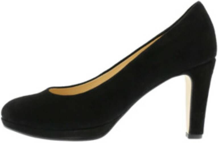 Gabor Zwarte Plateau Pumps voor Dames