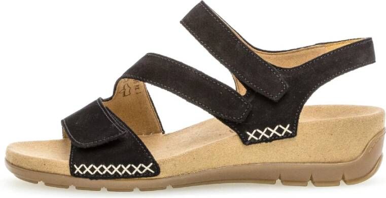 Gabor 63.734.17 Dames Sandalen Zwart