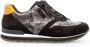 Gabor Zwarte reptieleffect casual sportsmand Black Dames - Thumbnail 4