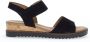 Gabor Zwarte Leren Sandalen Stijlvol Comfortabel Black Dames - Thumbnail 3