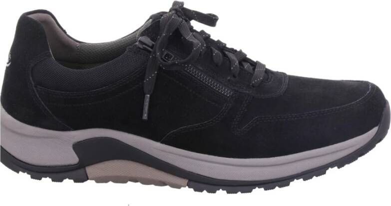 Pius Gabor 8000.14.10 Dreamvelour Mesh.Black-veterschoenen-rollingsoft - Foto 2