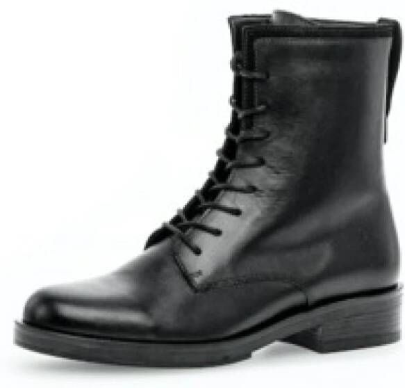Gabor Zwarte veterschoenen voor dames