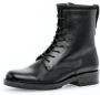 Gabor Zwarte veterschoenen in leren combinatie Black Dames - Thumbnail 3