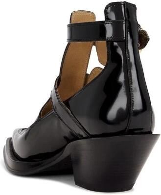 Gabriela Hearst Zwarte Dubbele Gesp Laarzen