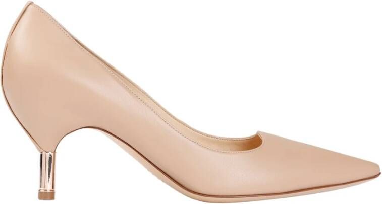 Gabriela Hearst Sofia Pump in DKC Dark Camel Beige Dames