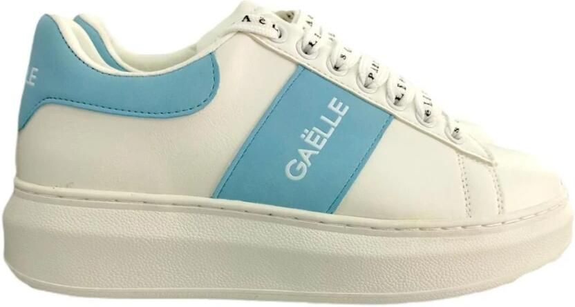 Gaëlle Paris Sportieve witte sneakers met contrastdetails White - Foto 3