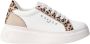 Gaëlle Paris Animalier Sneakers Addict in Action Leer - Thumbnail 1