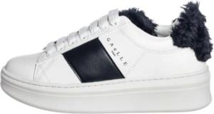 Gaëlle Paris Eco Leren Sneaker voor Sneakerliefhebbers Zwart Dames