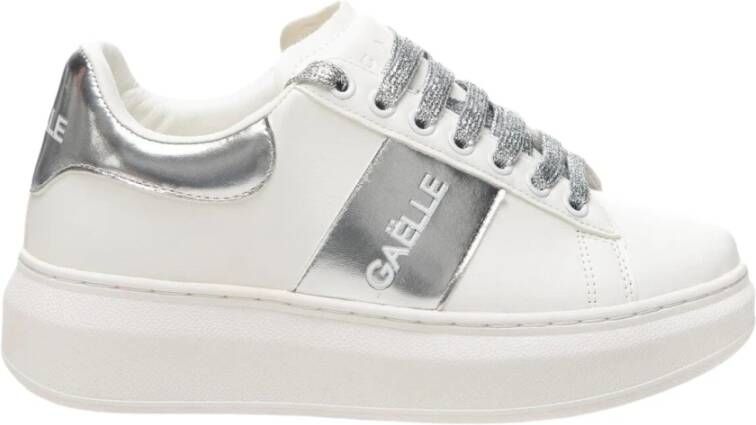 Gaëlle Paris Eco-vriendelijke sneakers met gelamineerde inzet Multicolor Dames