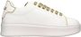 Gaëlle Paris Sportieve Vetersneakers Wit Print Logo White - Thumbnail 12