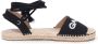 Gaëlle Paris Geborduurde platte espadrille sandalen - Thumbnail 1