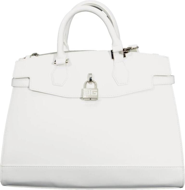 Gaëlle Paris Gladde Eco Leren Handtas met Slot