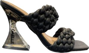 Gaëlle Paris Heeled Mules Zwart Dames