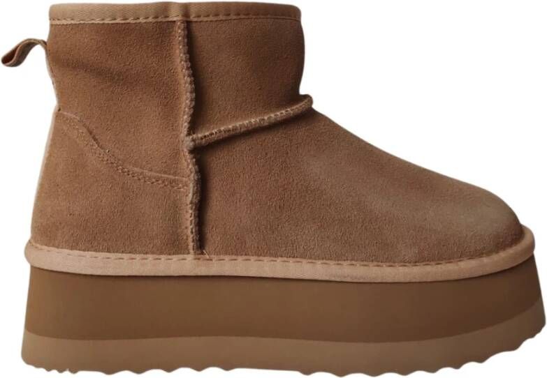 Gaëlle Paris High Suede Eskimo Boot