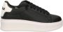Gaëlle Paris Beth Sneakers met Logo op Hiel Black Dames - Thumbnail 1