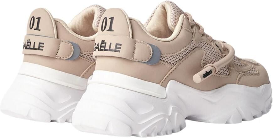 Gaëlle Paris Mesh Runner Sneakers met Rubber Stopper