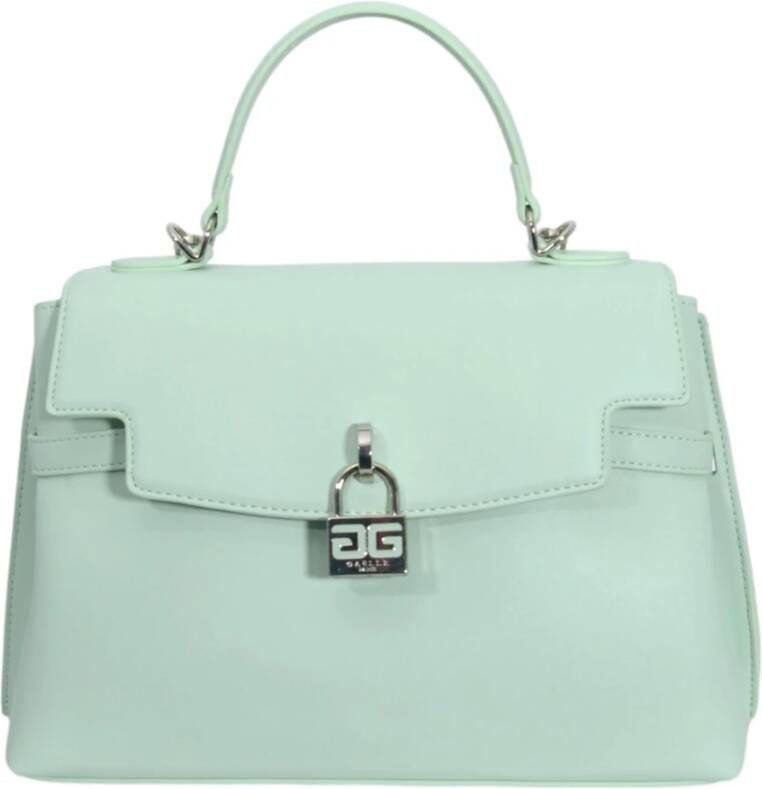 Gaëlle Paris Mint Handtas met Logo Slot