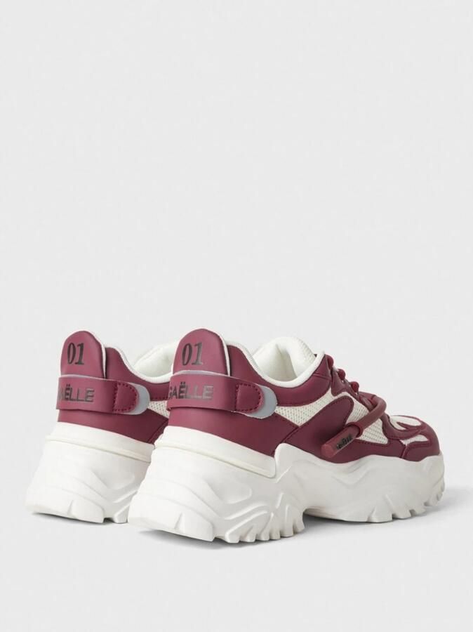 Gaëlle Paris Running In Mesh Sneakers